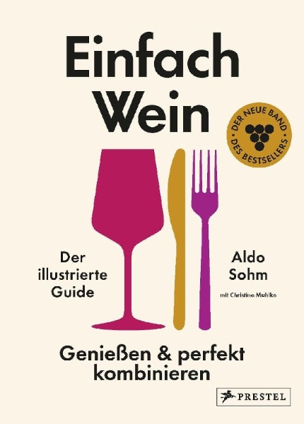 Buchcover und Innenansicht für das Buch: Wine Simple. Perfect Pairings. An Ingenious Guide to Enjoying Wine with Food