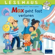 Buchcover und Innenansicht für das Buch: LESEMAUS 19: Max geht fast verloren