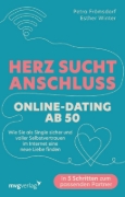Buchcover und Innenansicht für das Buch: Herz sucht Anschluss - Online-Dating ab 50