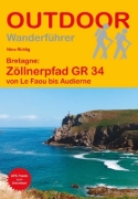 Buchcover und Innenansicht für das Buch: Bretagne: Zöllnerpfad GR 34 von Le Faou bis Audierne