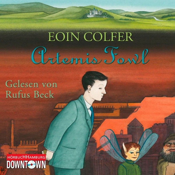 Buchcover und Innenansicht für das Buch: Artemis Fowl