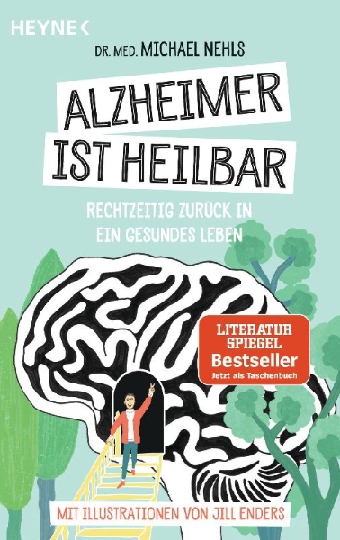 Buchcover und Innenansicht für das Buch: Alzheimer ist heilbar
