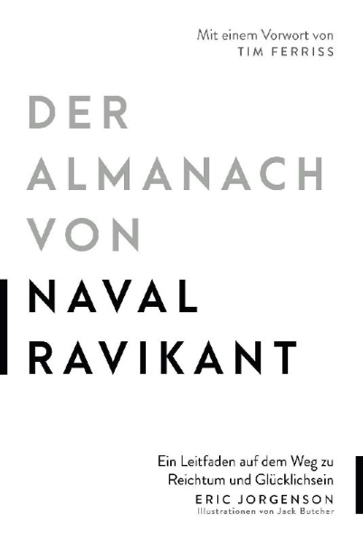 Buchcover und Innenansicht für das Buch: Der Almanach von Naval Ravikant