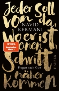 Buchcover und Innenansicht für das Buch: Jeder soll von da, wo er ist, einen Schritt näher kommen