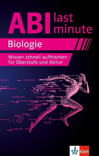 Buchcover und Innenansicht für das Buch: Abi last minute Biologie