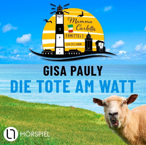 Buchcover und Innenansicht für das Buch: Die Tote am Watt - Mamma Carlottas erster Fall