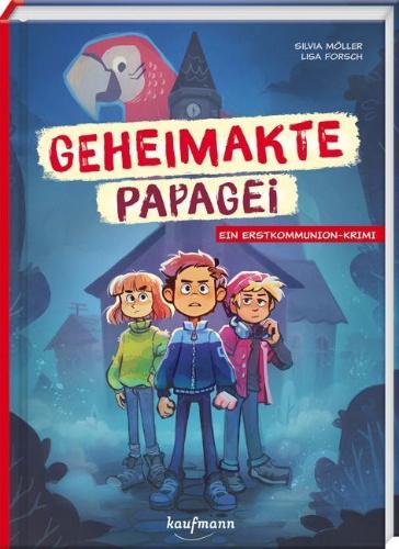 Buchcover und Innenansicht für das Buch: Geheimakte Papagei