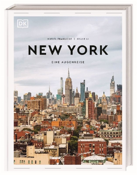 Buchcover und Innenansicht für das Buch: New York. Eine Augenreise