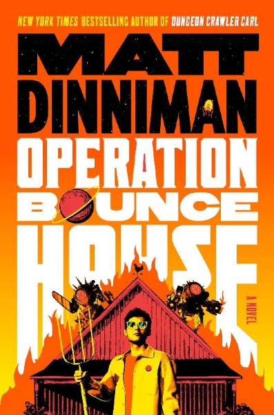 Buchcover und Innenansicht für das Buch: Operation Bounce House