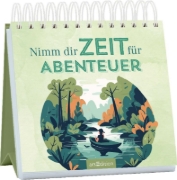 Buchcover und Innenansicht für das Buch: Nimm dir Zeit für Abenteuer