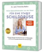 Buchcover und Innenansicht für das Buch: Meine Gesundheitsretter aus der Natur für eine starke Schilddrüse