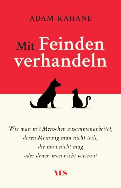 Buchcover und Innenansicht für das Buch: Mit Feinden verhandeln