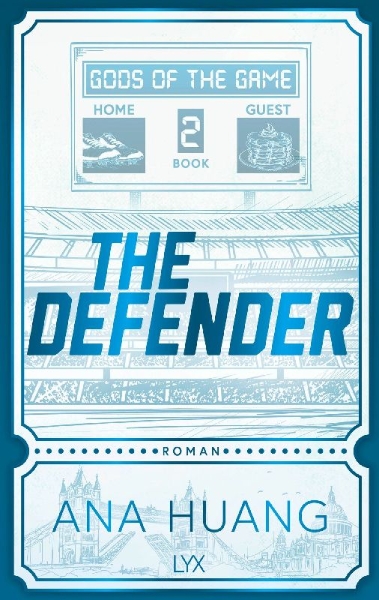 Buchcover und Innenansicht für das Buch: The Defender
