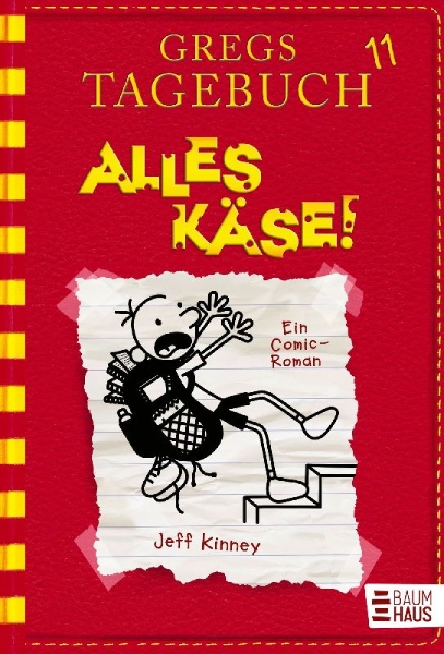 Buchcover und Innenansicht für das Buch: Diary of a Wimpy Kid 11