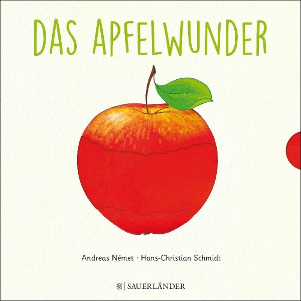 Buchcover und Innenansicht für das Buch: Das Apfelwunder