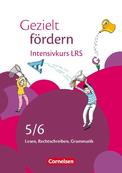 Buchcover und Innenansicht für das Buch: Gezielt fördern 5./6. Schuljahr - Intensivkurs LRS