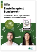 Buchcover und Innenansicht für das Buch: Einstellungstest Bundeswehr