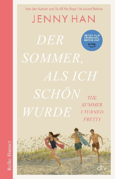 Buchcover und Innenansicht für das Buch: Der Sommer, als ich schön wurde