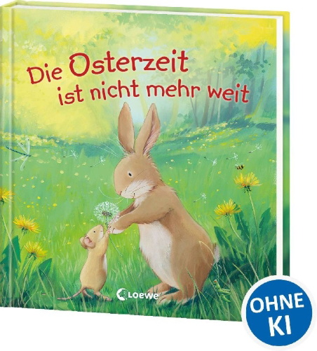 Buchcover und Innenansicht für das Buch: Die Osterzeit ist nicht mehr weit