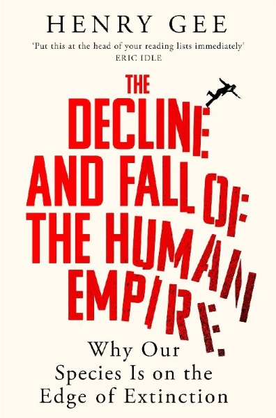 Buchcover und Innenansicht für das Buch: The Decline and Fall of the Human Empire