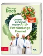 Buchcover und Innenansicht für das Buch: Die Ernährungs-Docs - Gesund abnehmen mit der Anti-Entzündungs-Formel