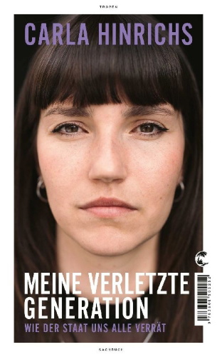 Buchcover und Innenansicht für das Buch: Meine verletzte Generation