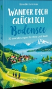 Buchcover und Innenansicht für das Buch: Wander dich glücklich Bodensee