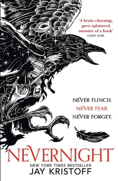 Buchcover und Innenansicht für das Buch: Nevernight