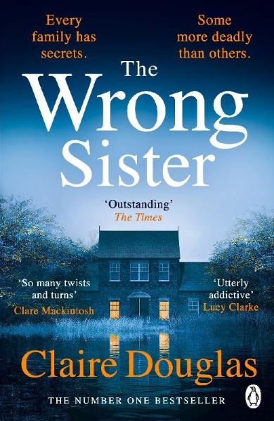 Buchcover und Innenansicht für das Buch: The Wrong Sister