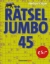 Buchcover und Innenansicht für das Buch: Rätseljumbo 45