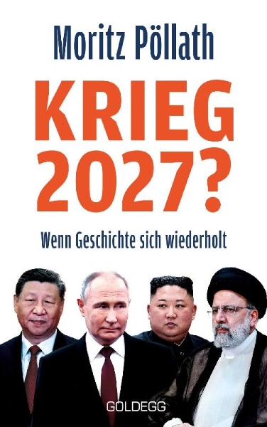 Buchcover und Innenansicht für das Buch: Krieg 2027?