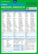 Buchcover und Innenansicht für das Buch: PONS Verben auf einen Blick Niederländisch
