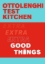 Buchcover und Innenansicht für das Buch: Ottolenghi Test Kitchen: Extra Good Things