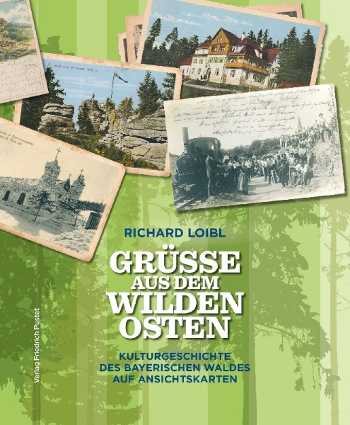Buchcover und Innenansicht für das Buch: Grüße aus dem Wilden Osten