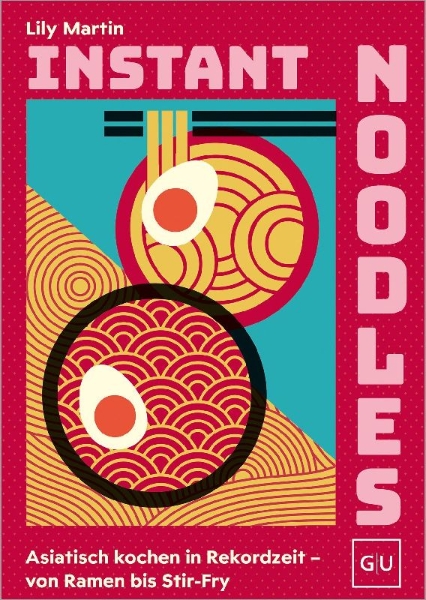 Buchcover und Innenansicht für das Buch: Instant Noodles