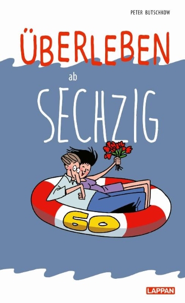 Buchcover und Innenansicht für das Buch: Überleben ab 60