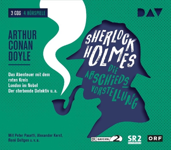 Buchcover und Innenansicht für das Buch: Sherlock Holmes 5 - Die Abschiedsvorstellung