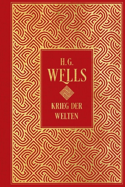 Buchcover und Innenansicht für das Buch: Krieg der Welten: mit Illustrationen von Henrique Alvim Correa