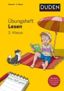 Buchcover und Innenansicht für das Buch: Übungsheft - Lesen 2.Klasse