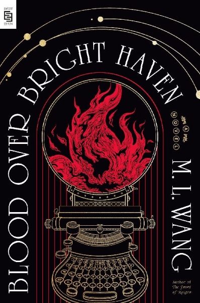 Buchcover und Innenansicht für das Buch: Blood Over Bright Haven