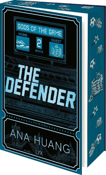 Buchcover und Innenansicht für das Buch: The Defender