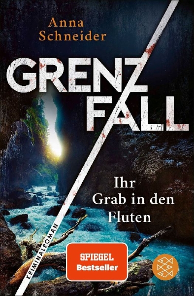 Buchcover und Innenansicht für das Buch: Grenzfall - Ihr Grab in den Fluten