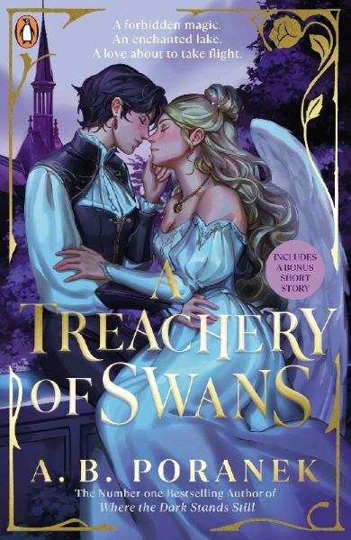 Buchcover und Innenansicht für das Buch: A Treachery of Swans