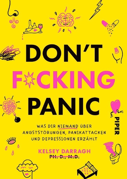 Buchcover und Innenansicht für das Buch: Don't f*cking panic