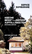 Buchcover und Innenansicht für das Buch: Keine besonderen Auffälligkeiten