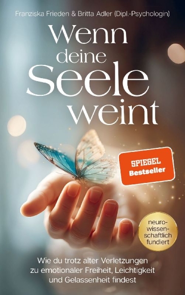 Buchcover und Innenansicht für das Buch: Wenn deine Seele weint
