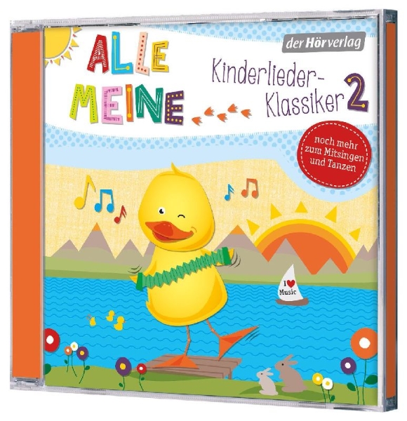 Buchcover und Innenansicht für das Buch: Alle meine Kinderlieder-Klassiker 2