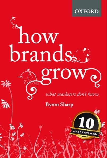 Buchcover und Innenansicht für das Buch: How Brands Grow