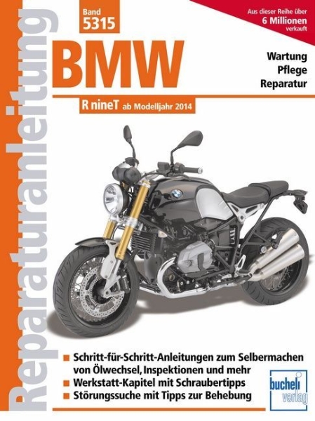 Buchcover und Innenansicht für das Buch: BMW RnineT