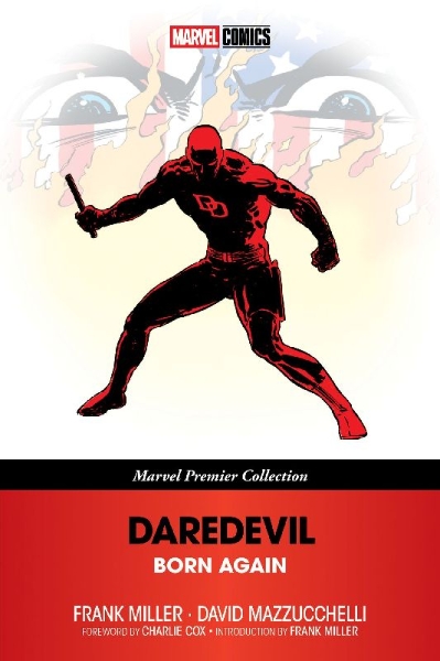 Buchcover und Innenansicht für das Buch: Daredevil: Born Again [Marvel Premier Collection]